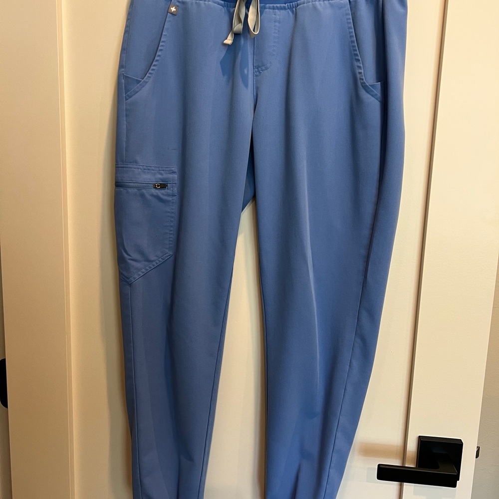Excellent Condition Figs Technical Collection Scrub Pants Women - Blue